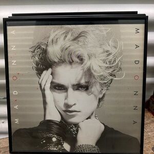Madonna Framed Album Cover Art